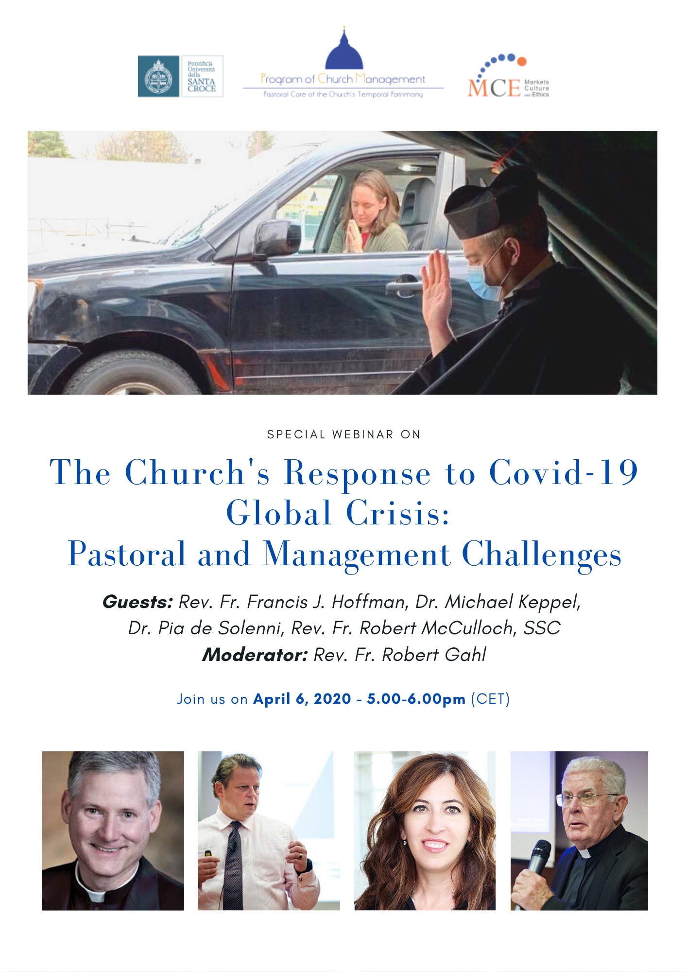 Webinar: The Church's Response To Covid-19 Global Crisis | Pontificia ...